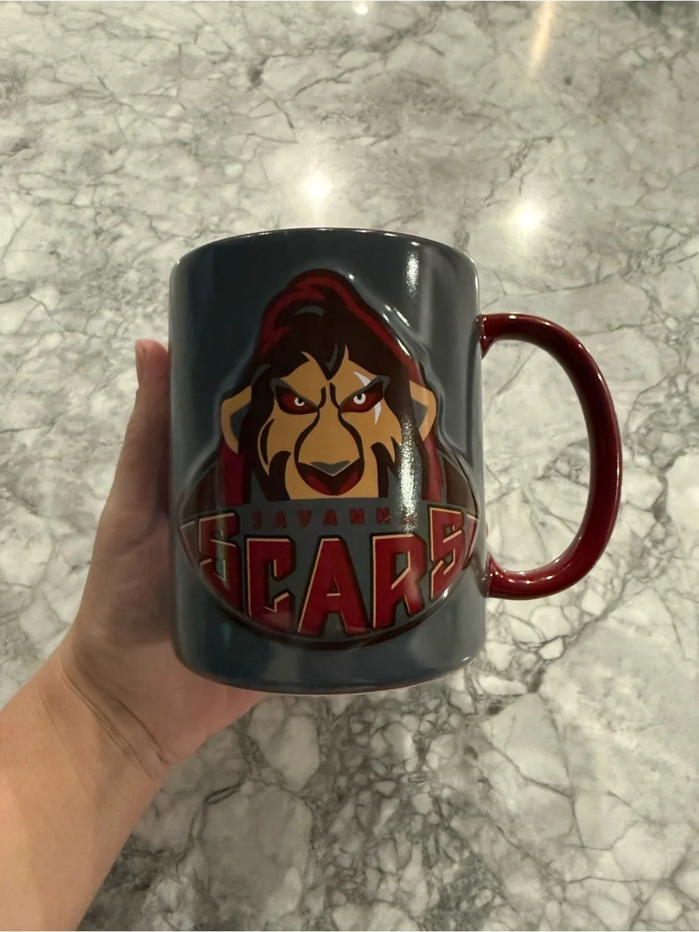 Disney Parks Lion King Savanna Scars Coffee Mug